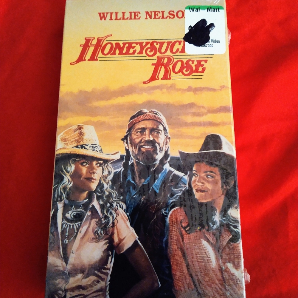 Willie Nelson New Honeysuckle Rose VHS